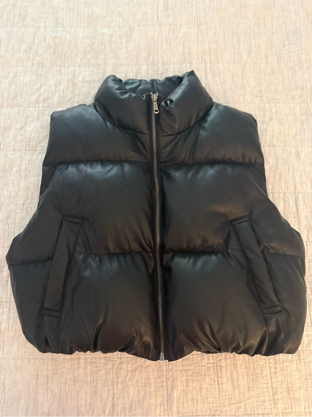 Lizard Thicket Black Quilted Puffer Vest